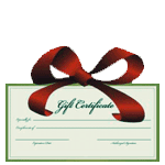 Order your gift certificates today!