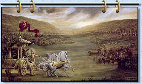 painting of a battle