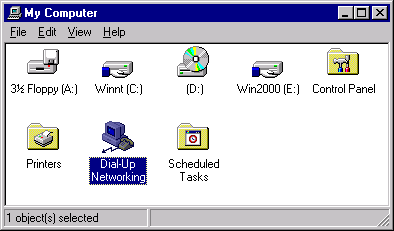 Dial Up Networking
