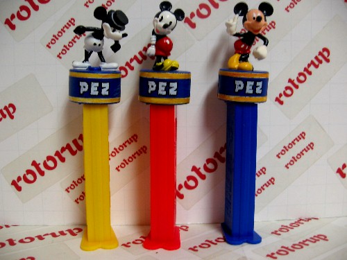 Released in 1999 Exclusive PEZ 5 Crystal bubbleman 5 different colors