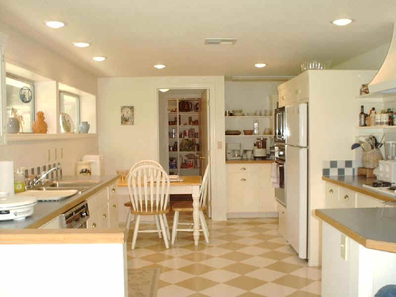 Kitchen with pantry