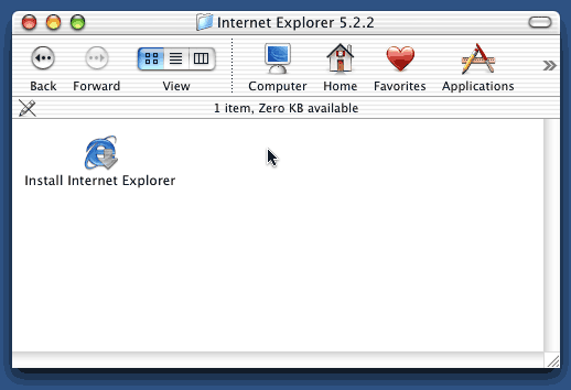 Install IE